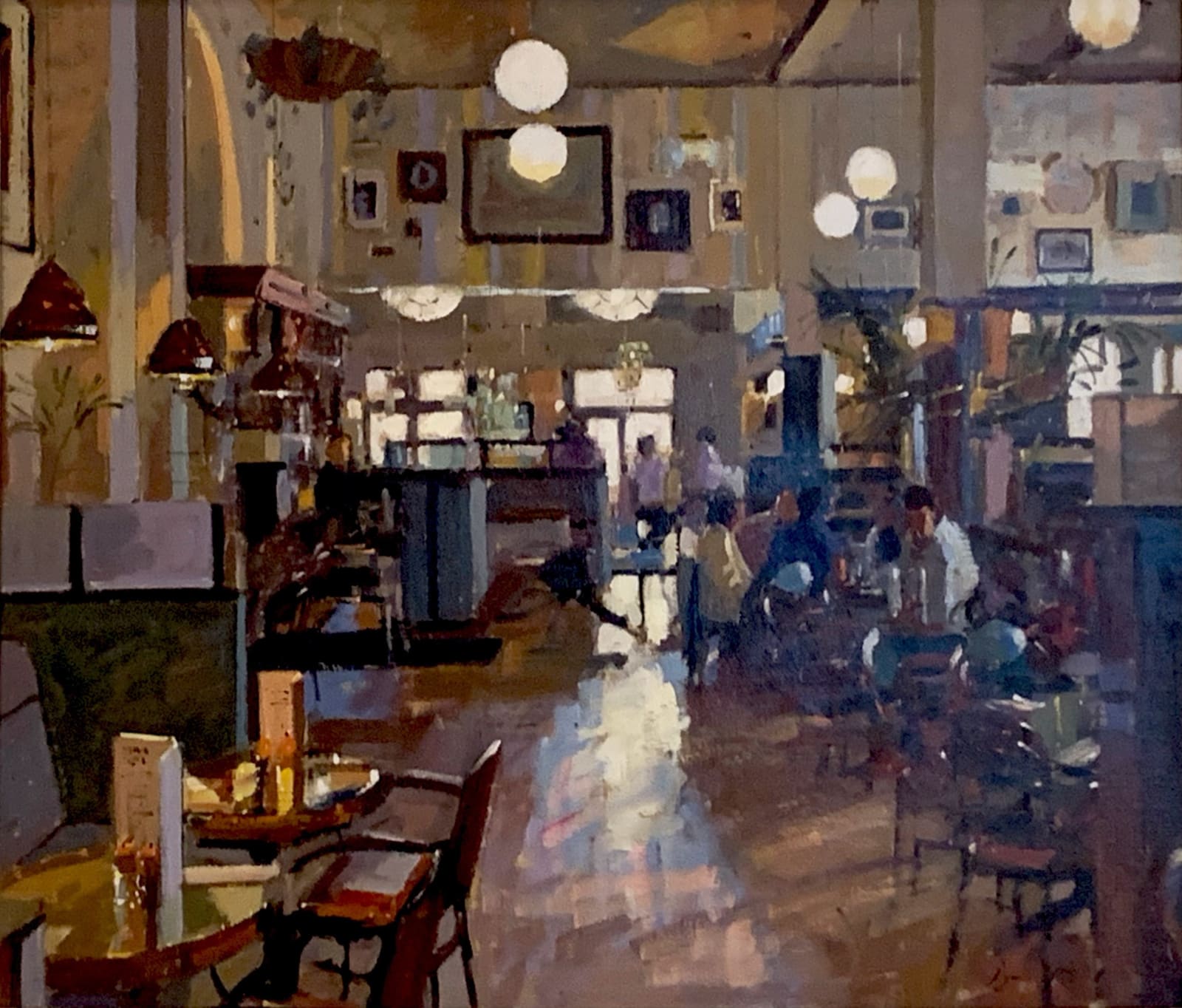 Bruce Yardley Lunch Party, Browns Restaurant
