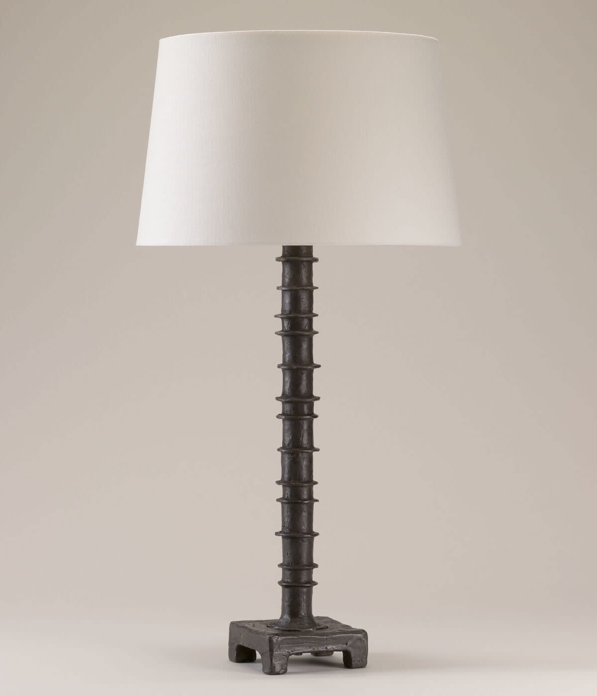Bobbin Column Table Lamp