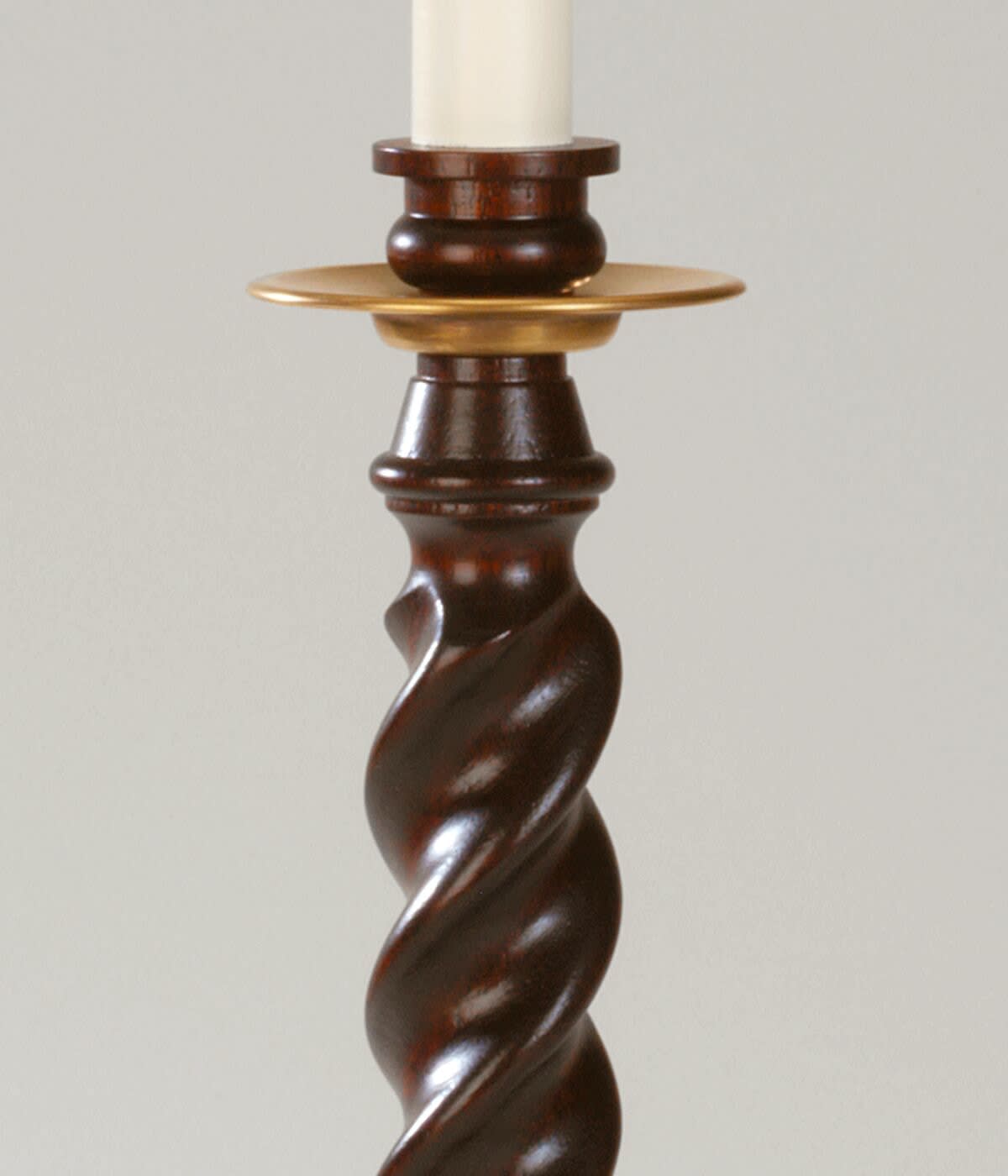 Barley Twist Candlestick Table Lamp