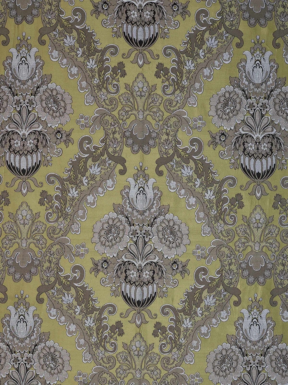 Medici Damask Charteuse