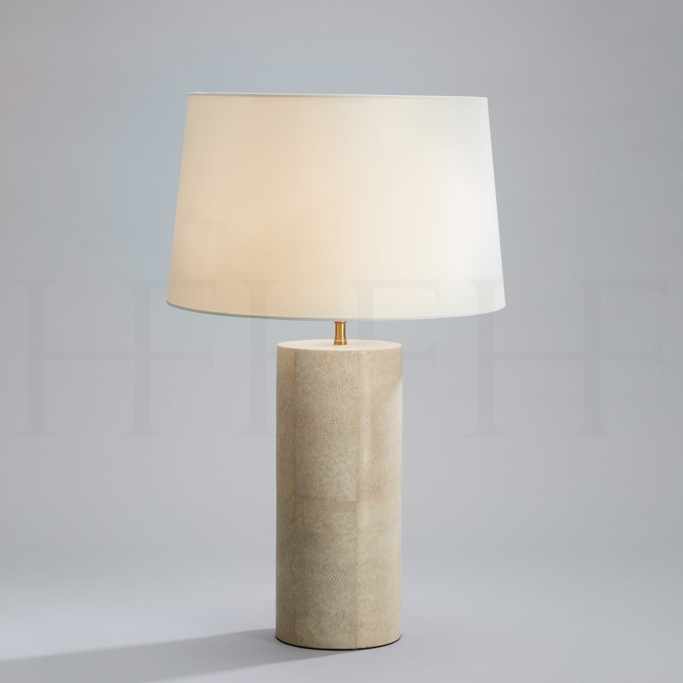 Shagreen Table Lamp Antique Brass