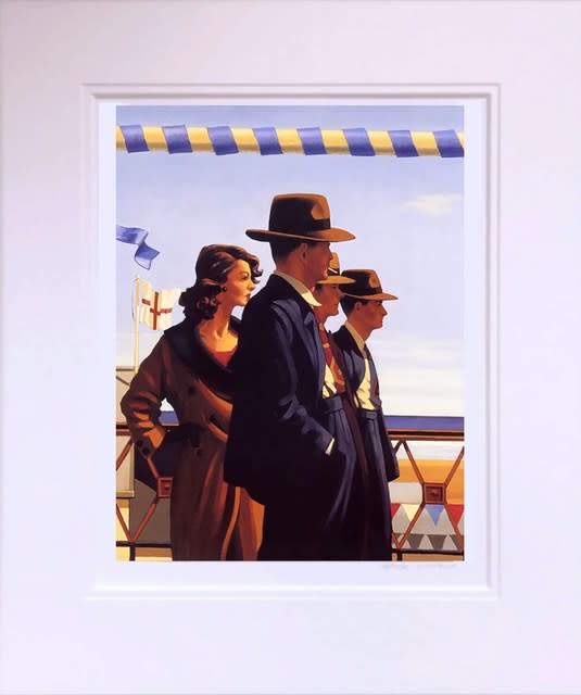 Jack Vettriano Defenders of The Virtue Mounted