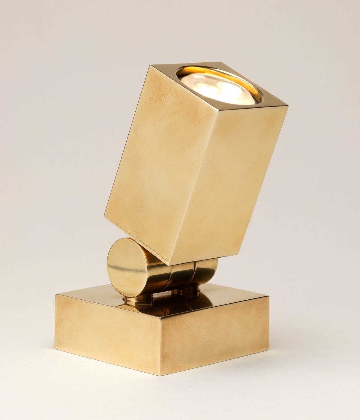 Curtis Uplighter Brass