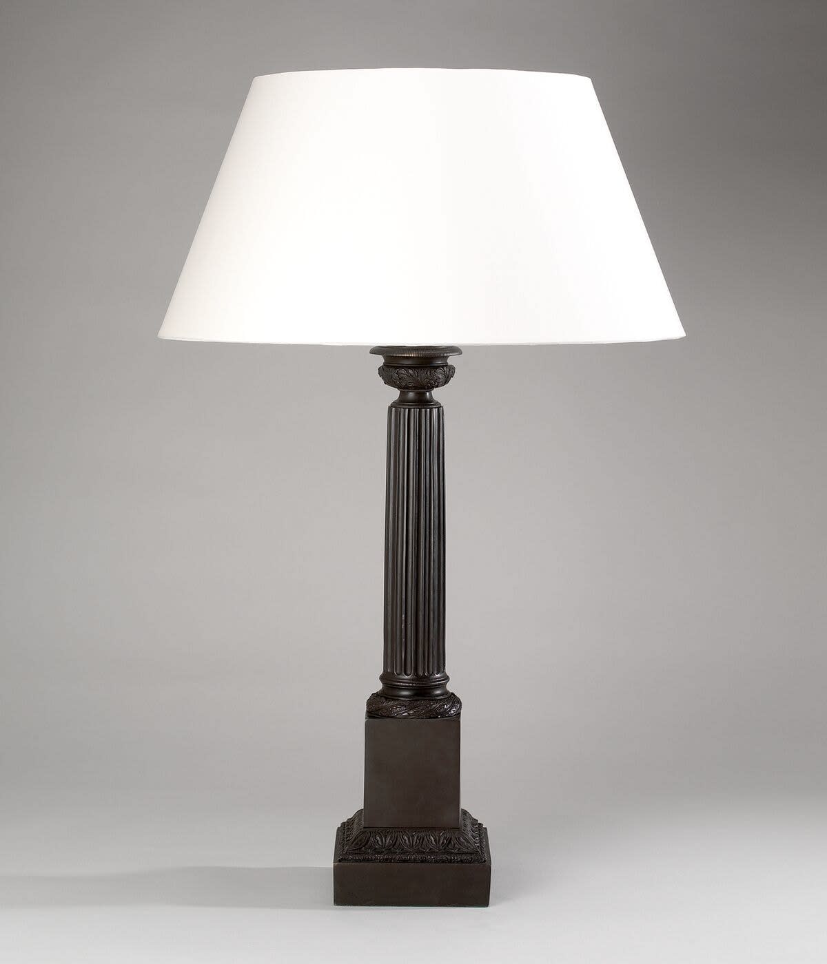 Vaughan Designs, Matignon Column Table Lamp Bronze