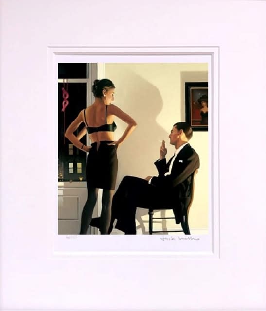 Jack Vettriano Night in the City Mounted