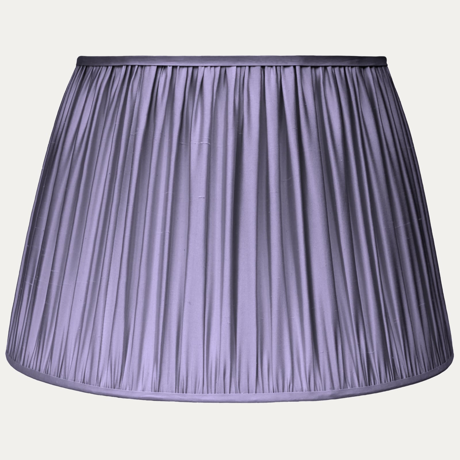 Douppion Amethyst Silk Pembroke Lampshade