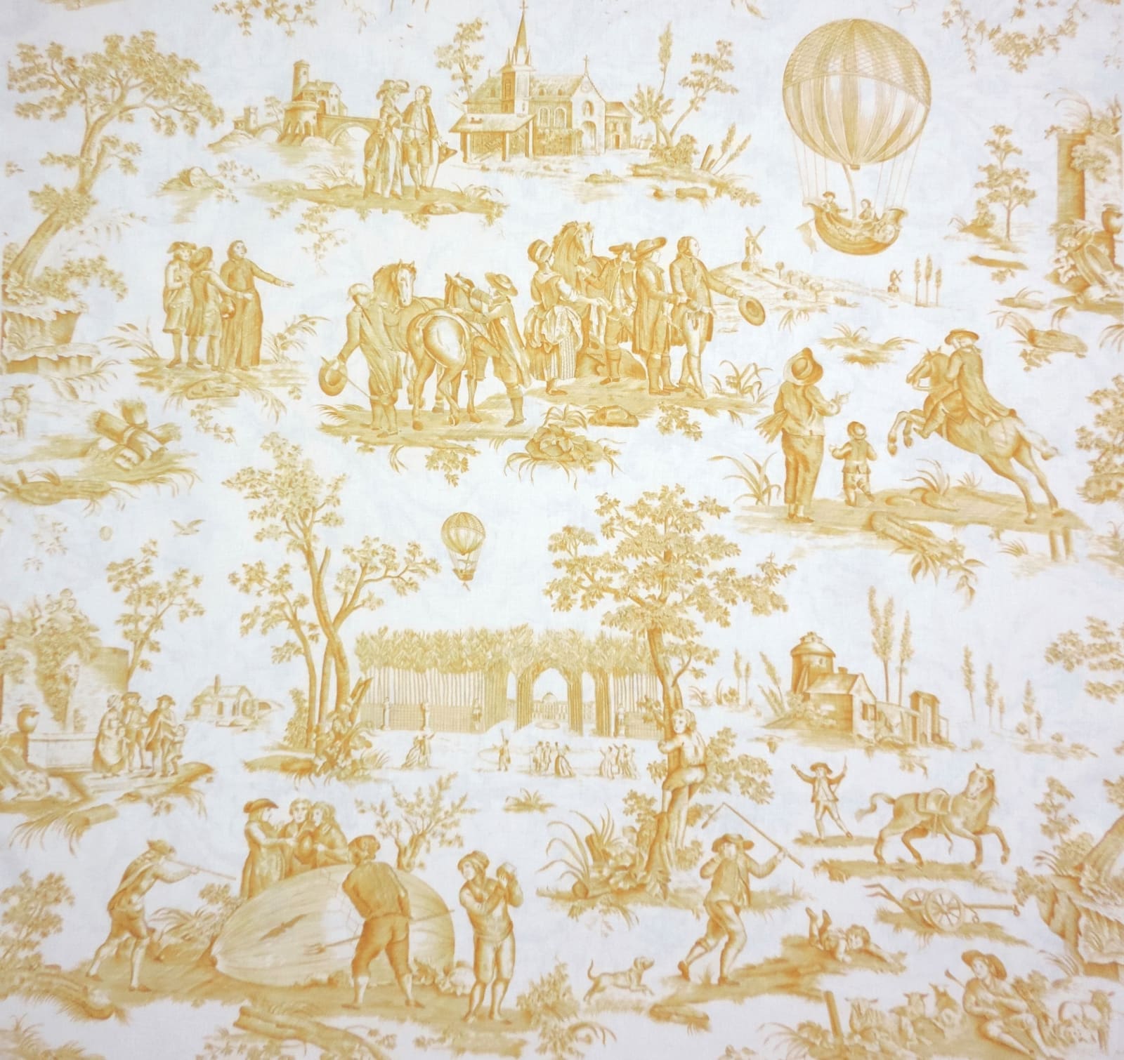 Gonesse Balloon Canvas Clear Gold