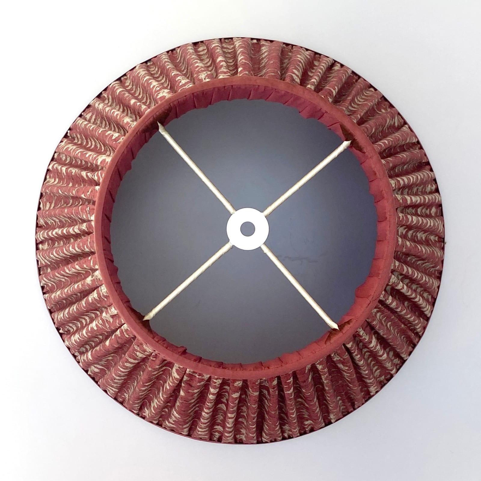 Robert Kime Ume Collar Top Lampshade with Finial Fitting