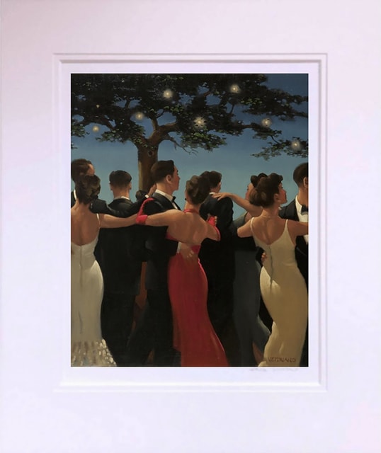 Jack Vettriano Waltzers Mounted