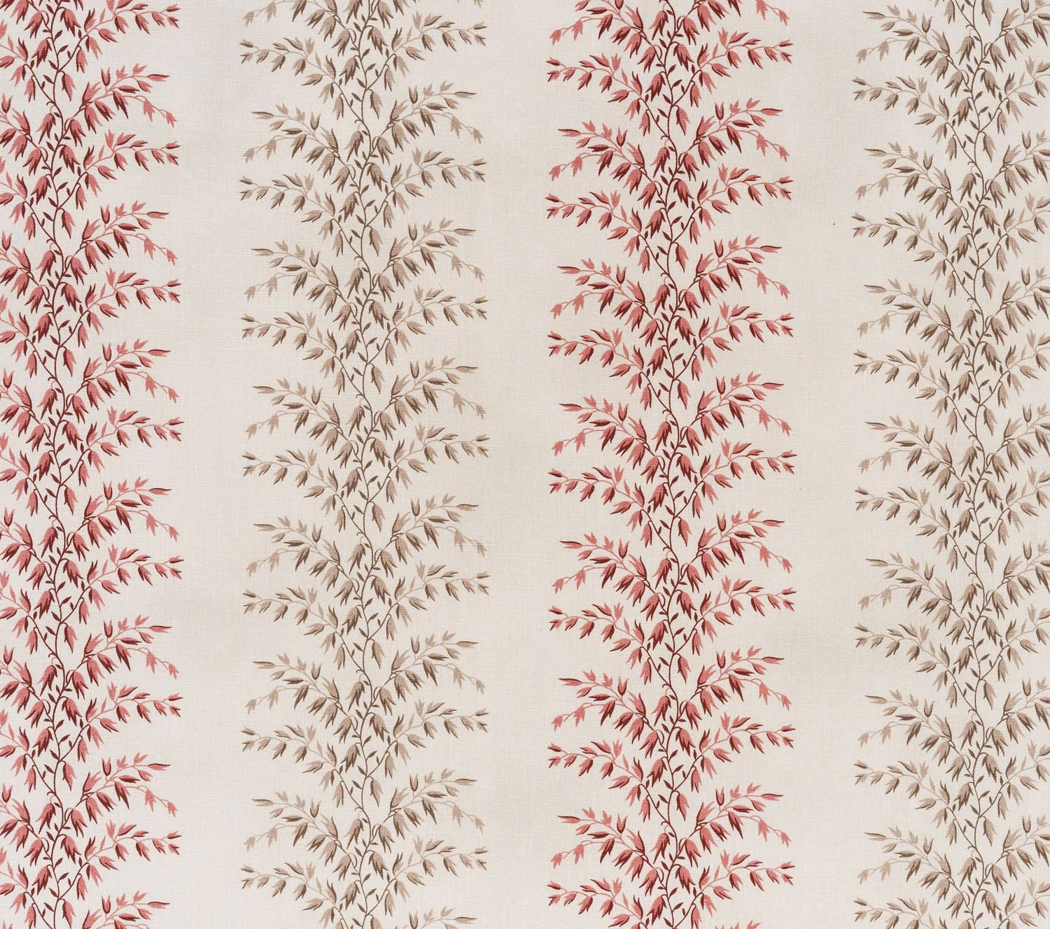 Rayures Datcha Red and Beige