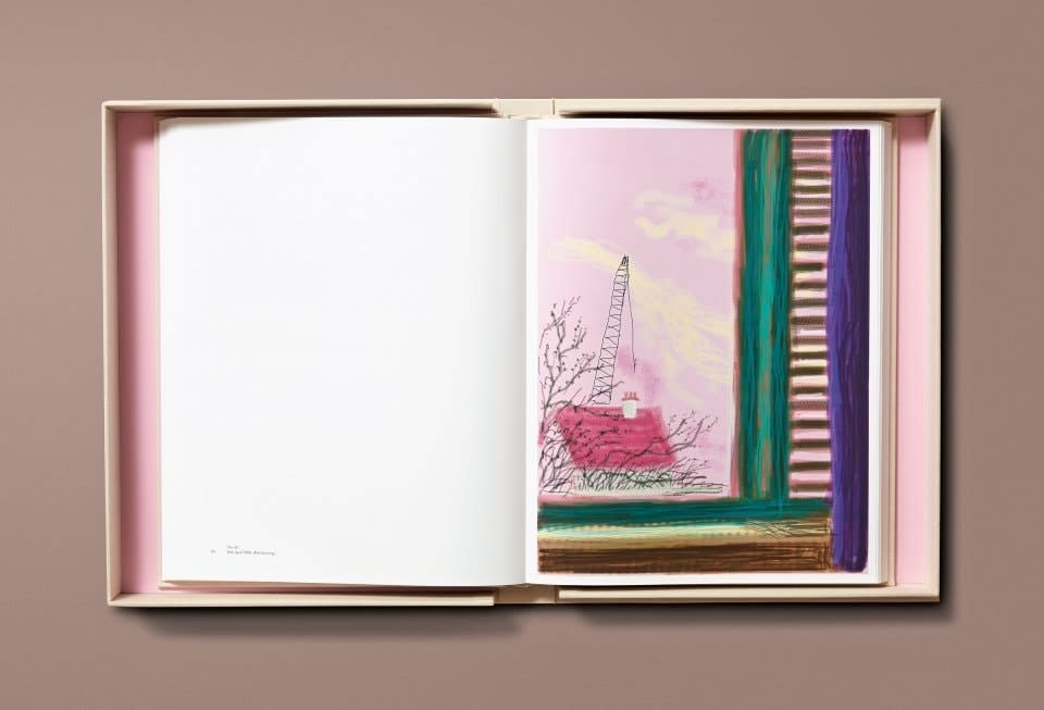 David Hockney. My Window. Baby Sumo Book. Collector's Edition.