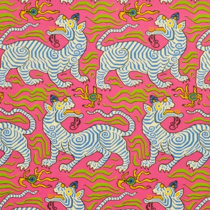 Tibet Print Hot Pink