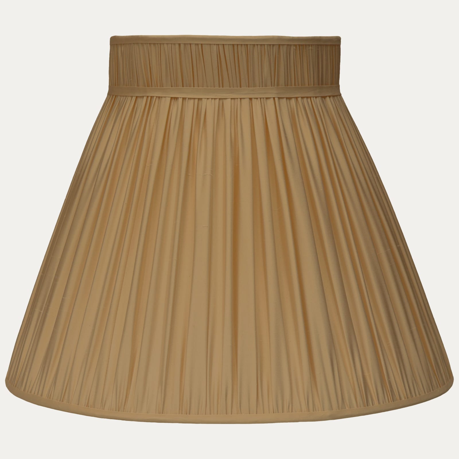 Fawn Taffetas Silk Collar Top Lampshade