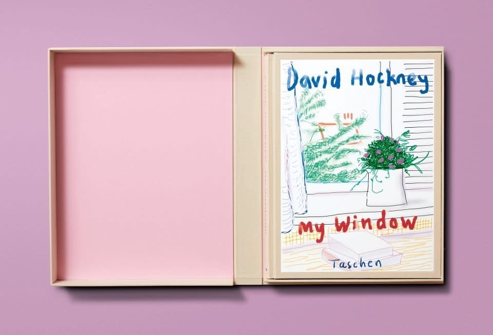 David Hockney. My Window. Baby Sumo Book. Collector's Edition.