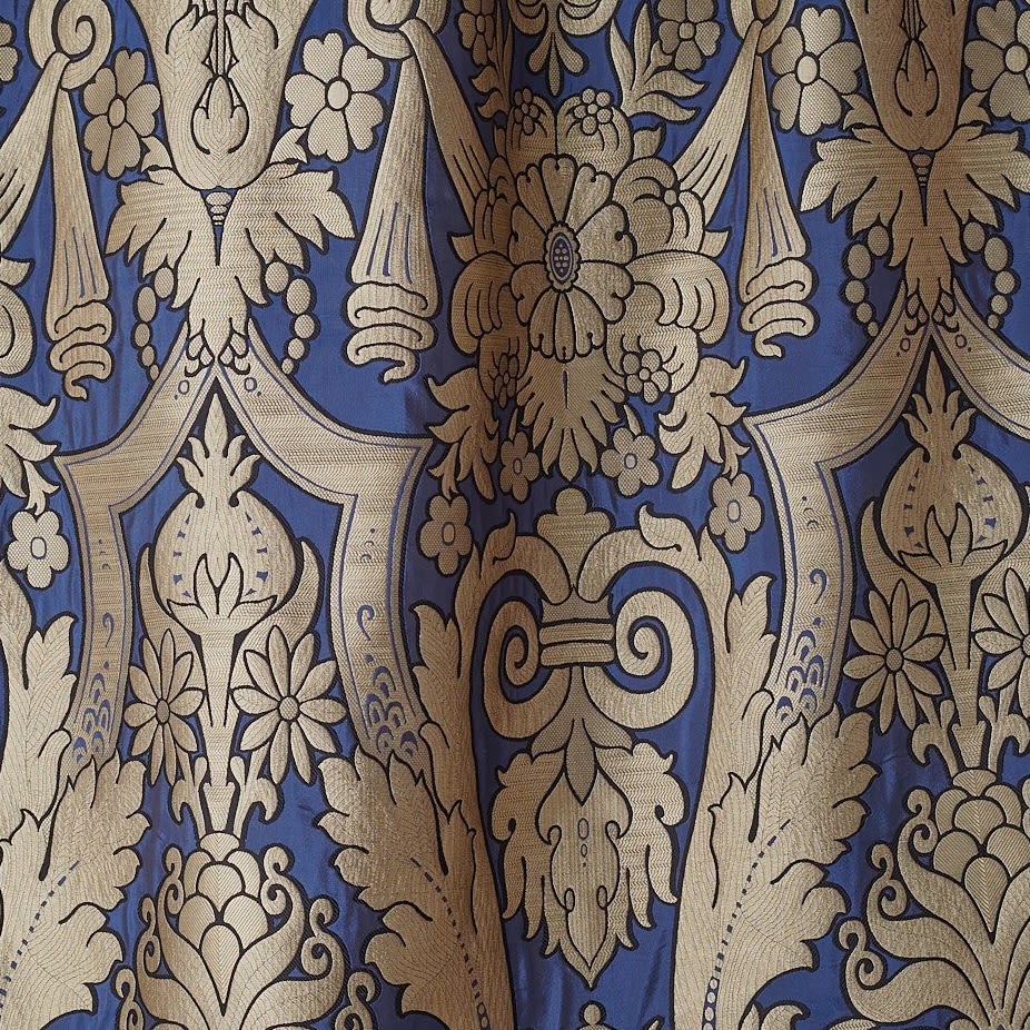 Aeldred French Blue Old Gold Black