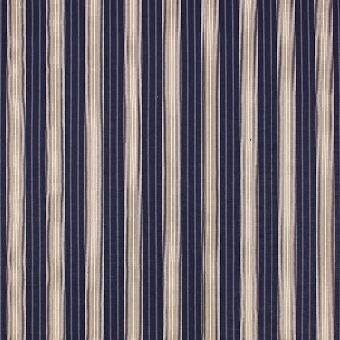 Lagoon Stripe Indigo Ecru