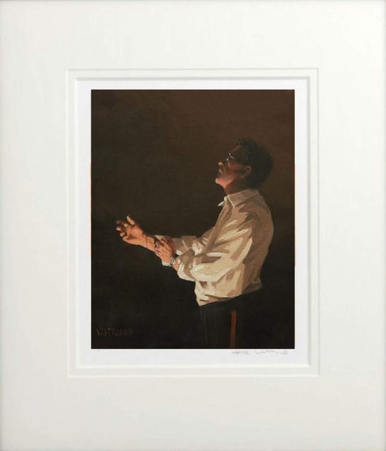 Jack Vettriano Marked Heart Mounted