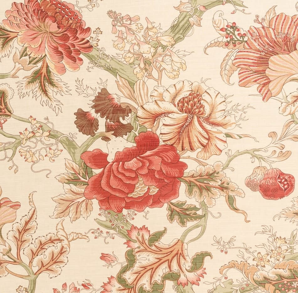 Treeflower Spice On Beige