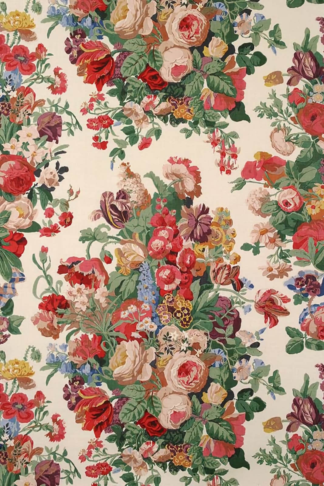 Homage To Rose Cummings Red Blue