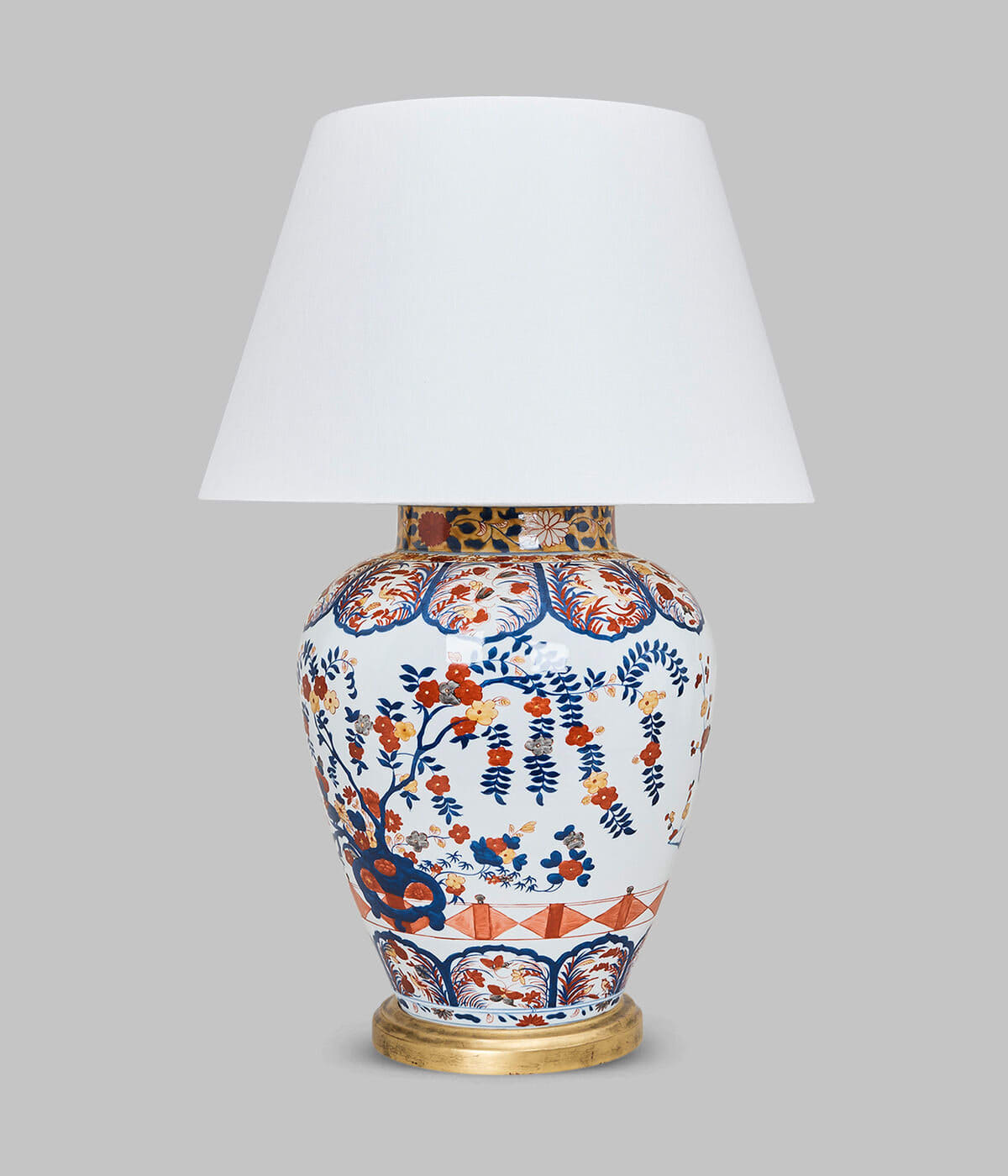 Imari Table Lamp - Chrysanthemum