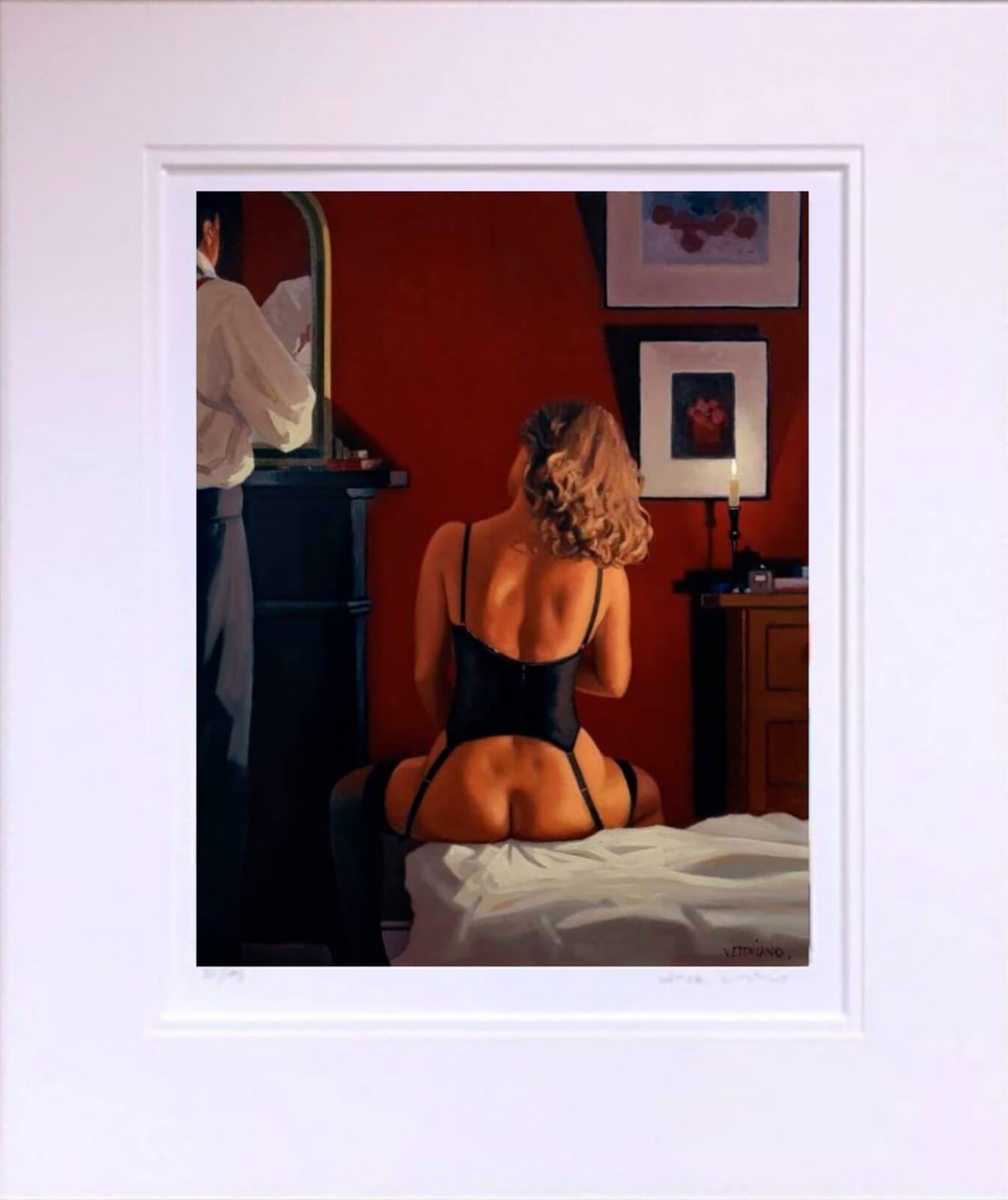 Jack Vettriano Another Married Man Mounted