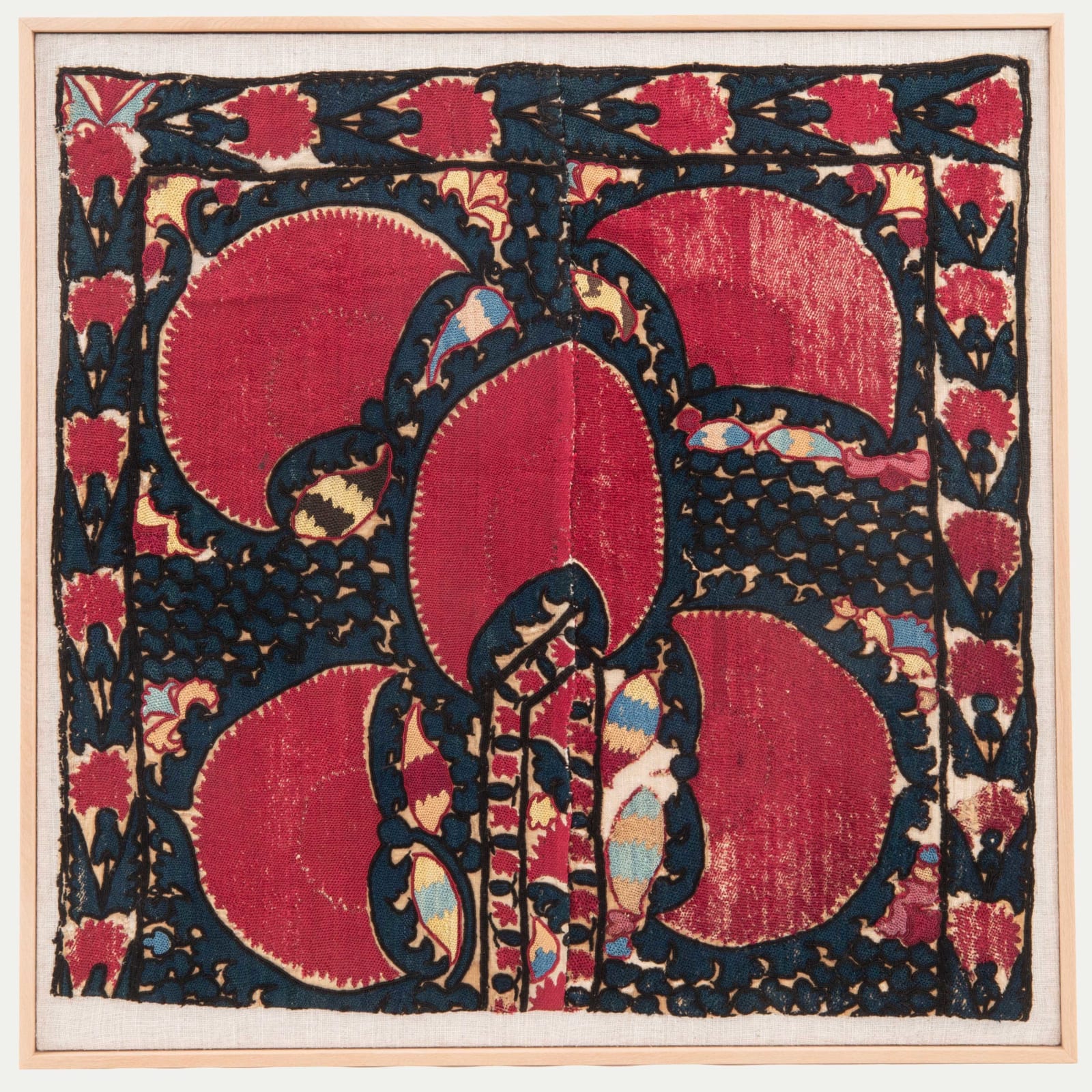 Framed Antique Textile