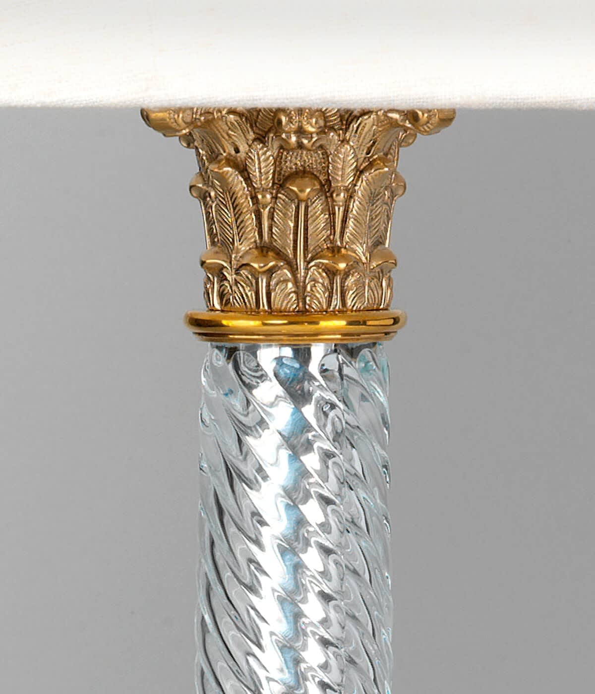 Twisted Glass Column