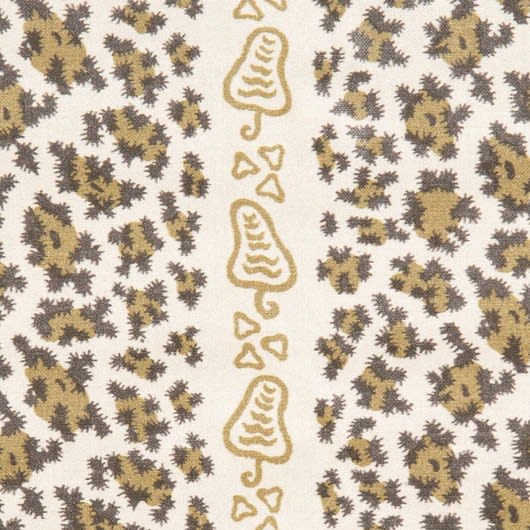 Sibyl Colefax & John Fowler, Leopard Stripe Brown