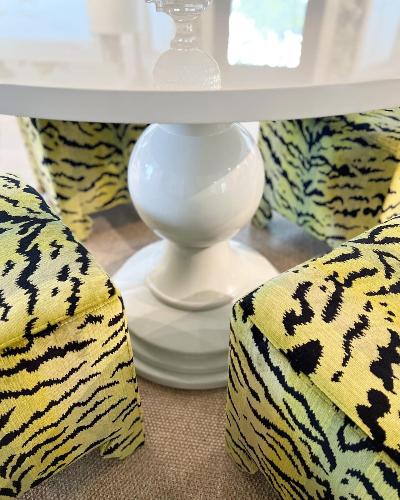 Scalamandre Tigre Greens and Black