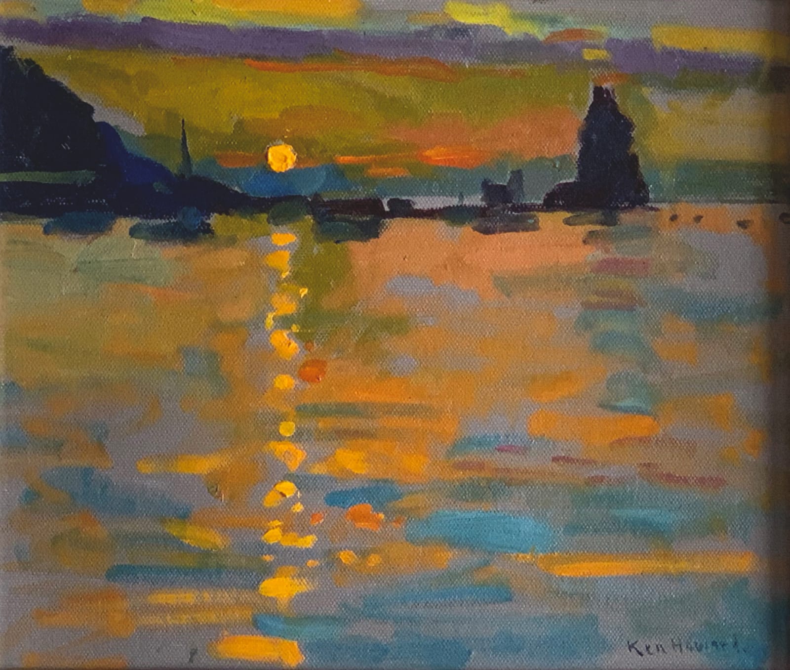 Ken Howard Sunset II Volcano