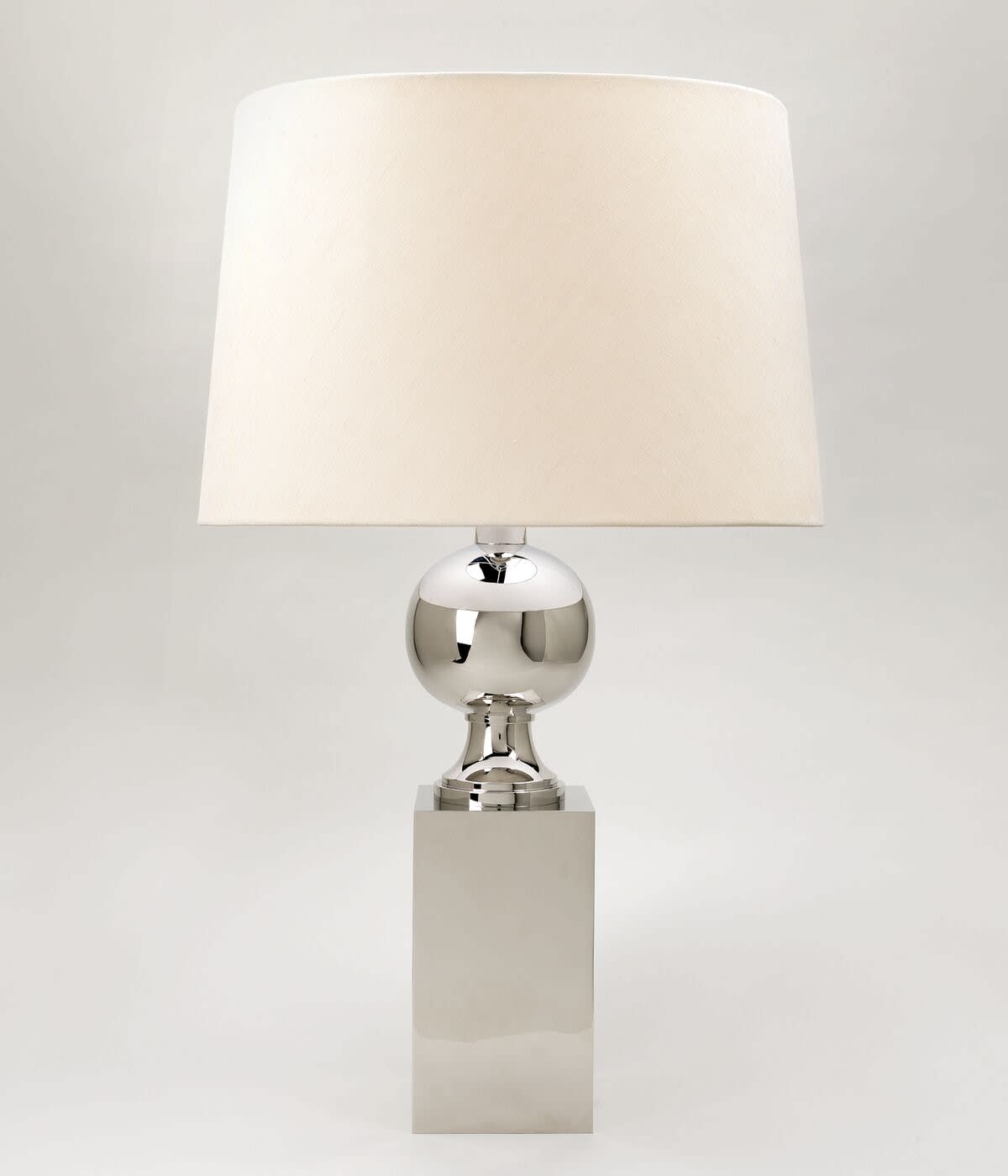 Woodville Table Lamp Nickel