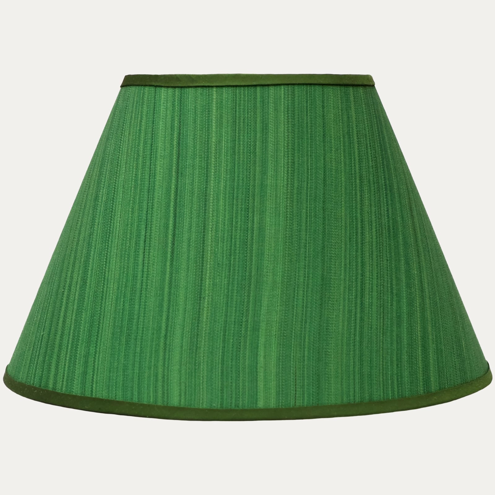John Boyd Criollo Green Horsehair Lampshade with Silk Trim