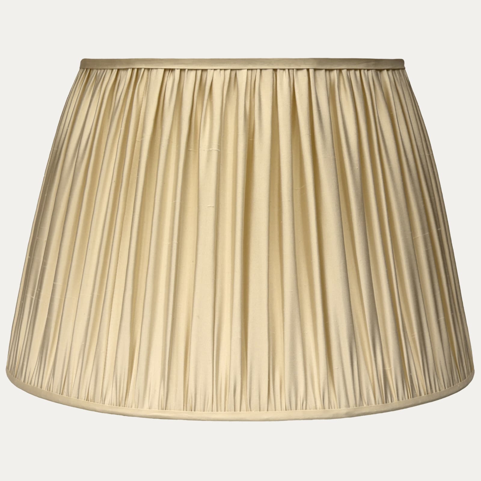 Douppion Sand Silk Pembroke Lampshade