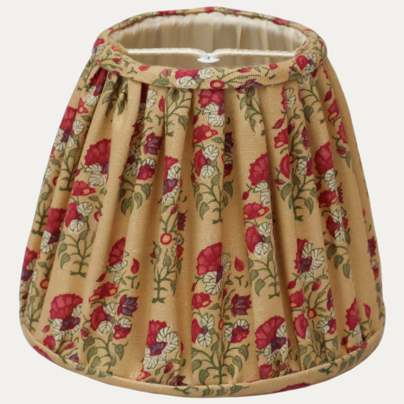 Claremont Anika Original Handsewn Gathered Cable Clip Lampshade