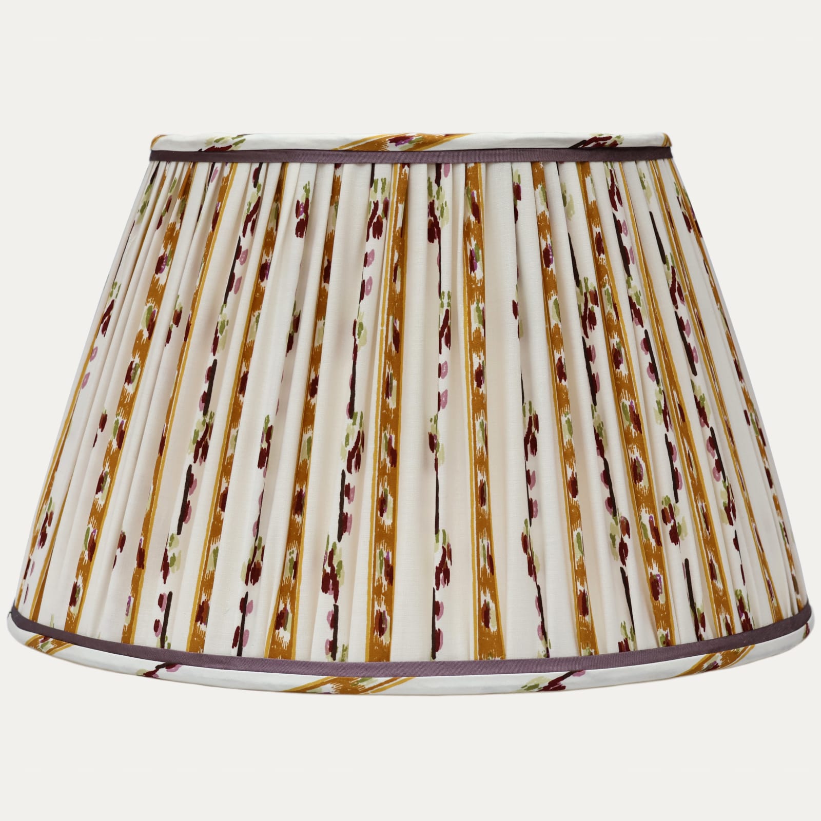 Pierre Frey Le Manach Madame Elisabeth Tournesol Lampshade with Inset Trim