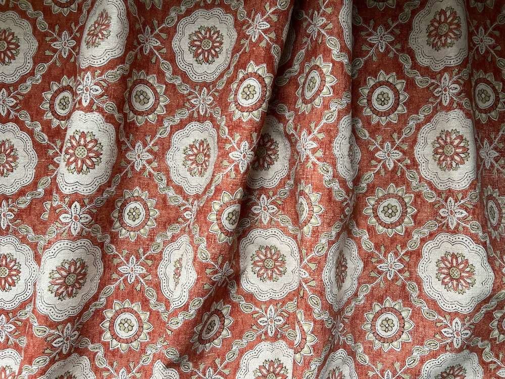 Toledo Henna on Silk Mutka