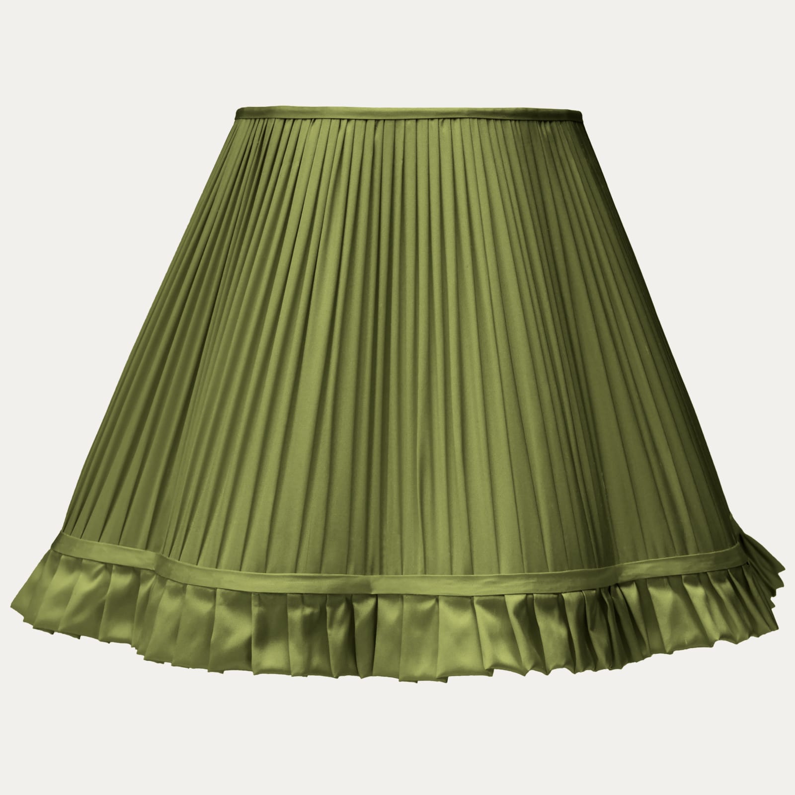 Douppion Apple Silk Scallop Lampshade