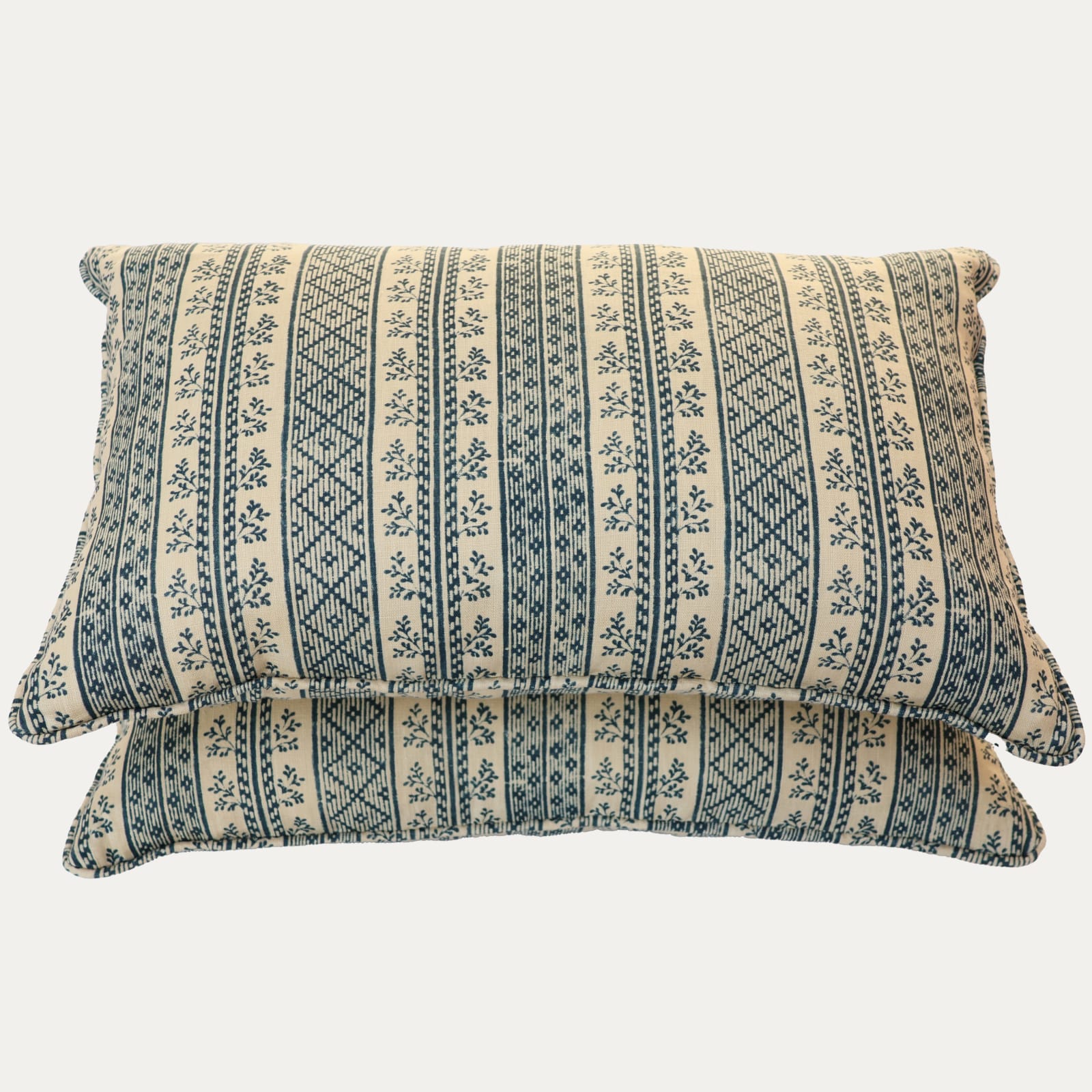 Jasper Dutch Stripe Porcelain Decorative Cushion