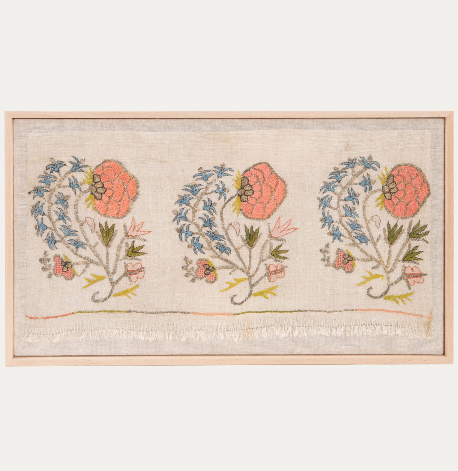 Framed Antique Textile