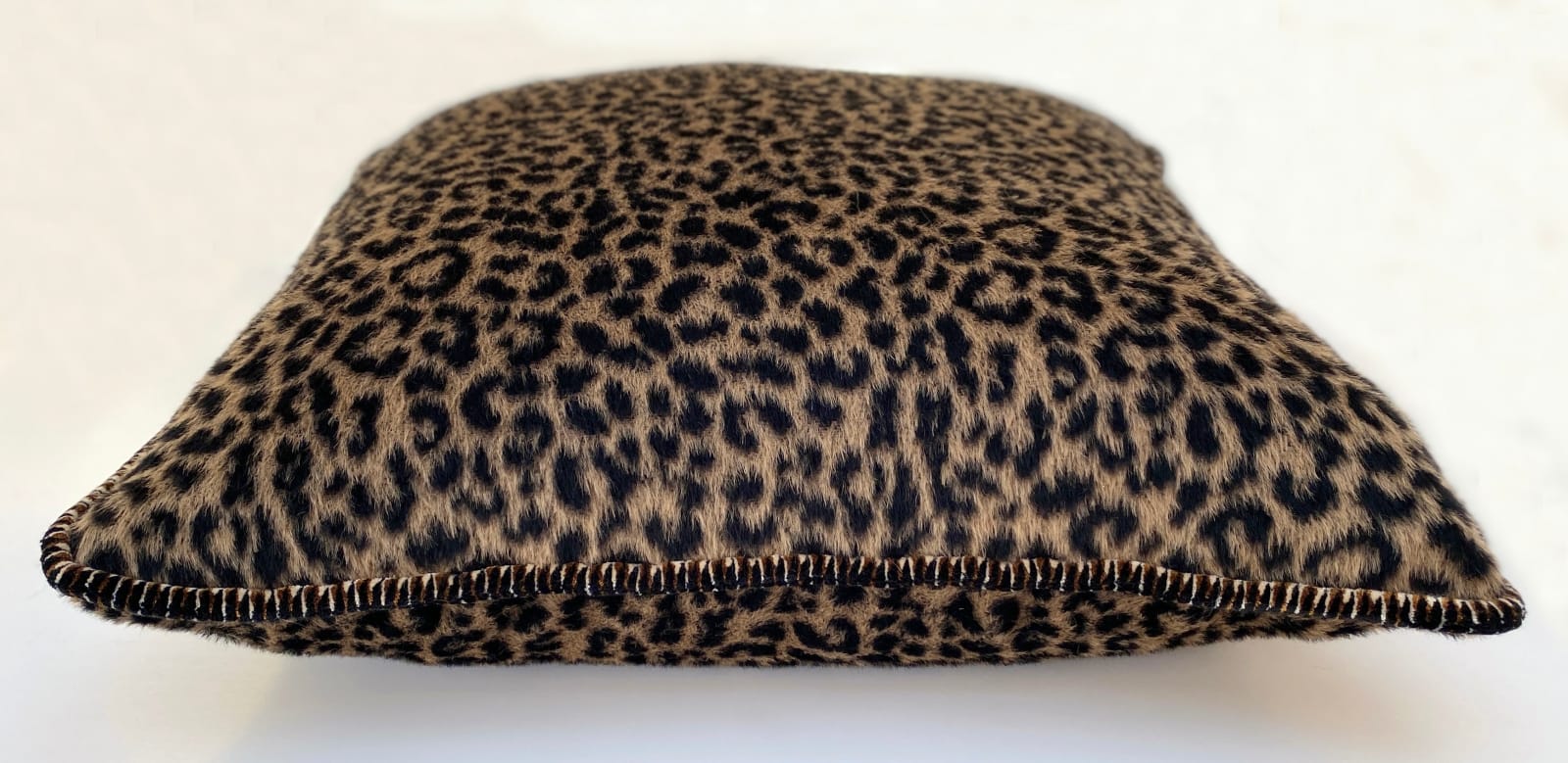 Schumacher Lilya Leopard Natural Decorative Cushion handmade by Floren