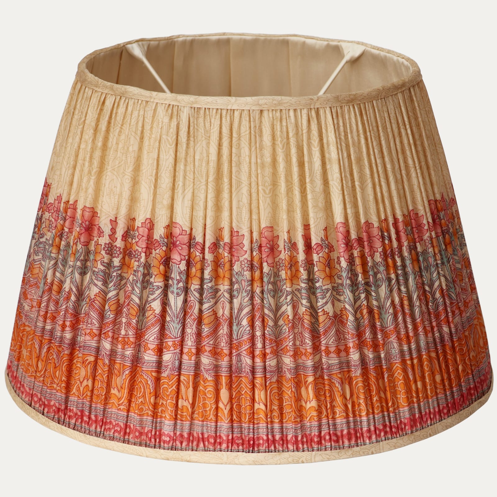 Gorgeous Handsewn Silk Sari Lampshade