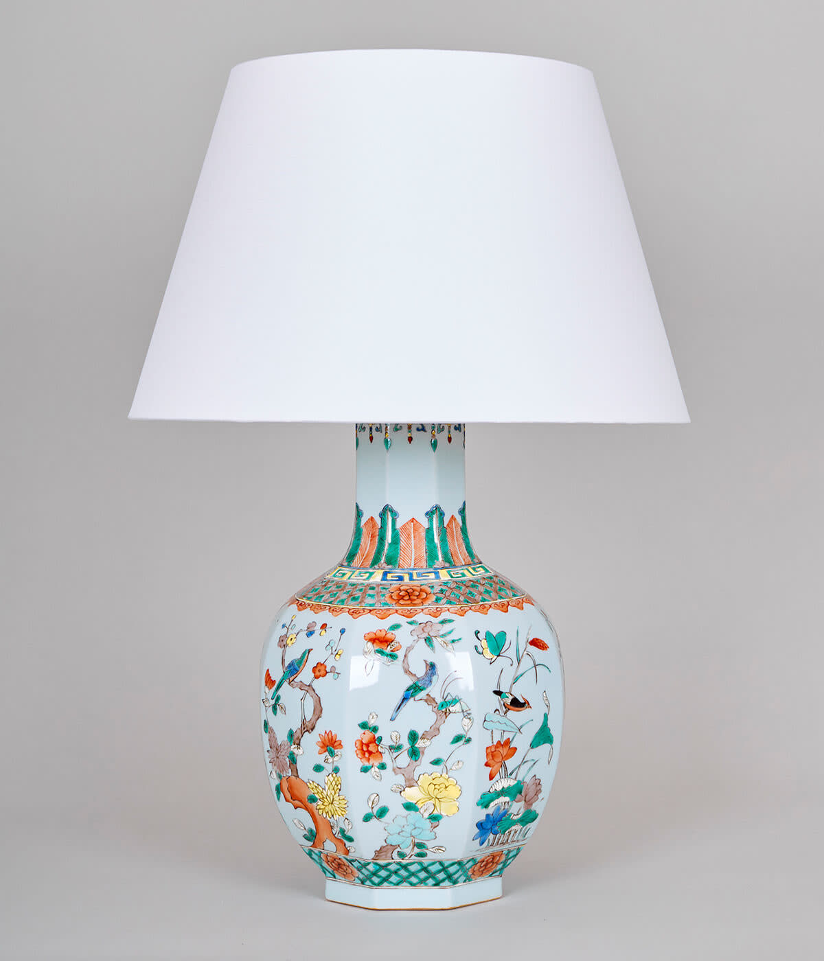 Famille Verte Table Lamp – Birds