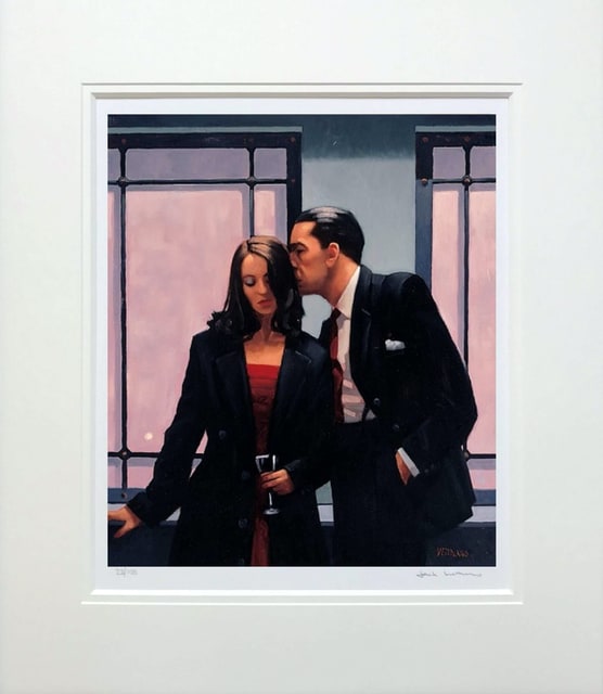 Jack Vettriano Contemplation of Betrayal Mounted