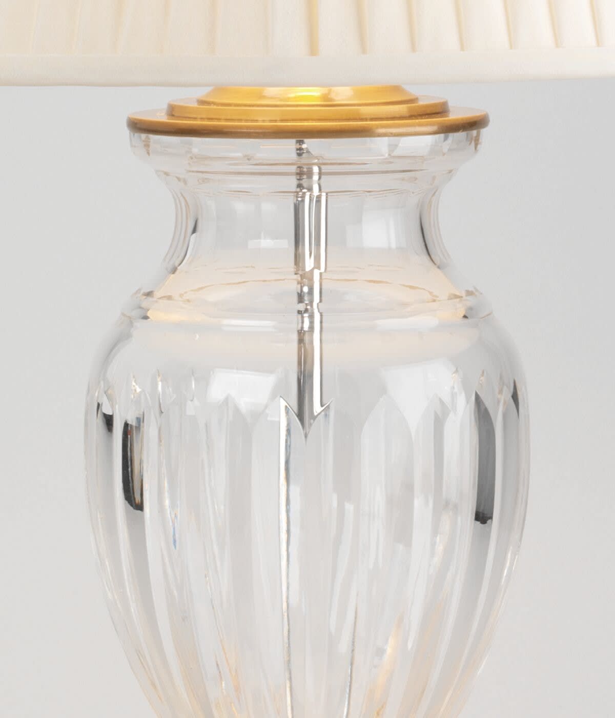 Lilford Glass Urn Table Lamp