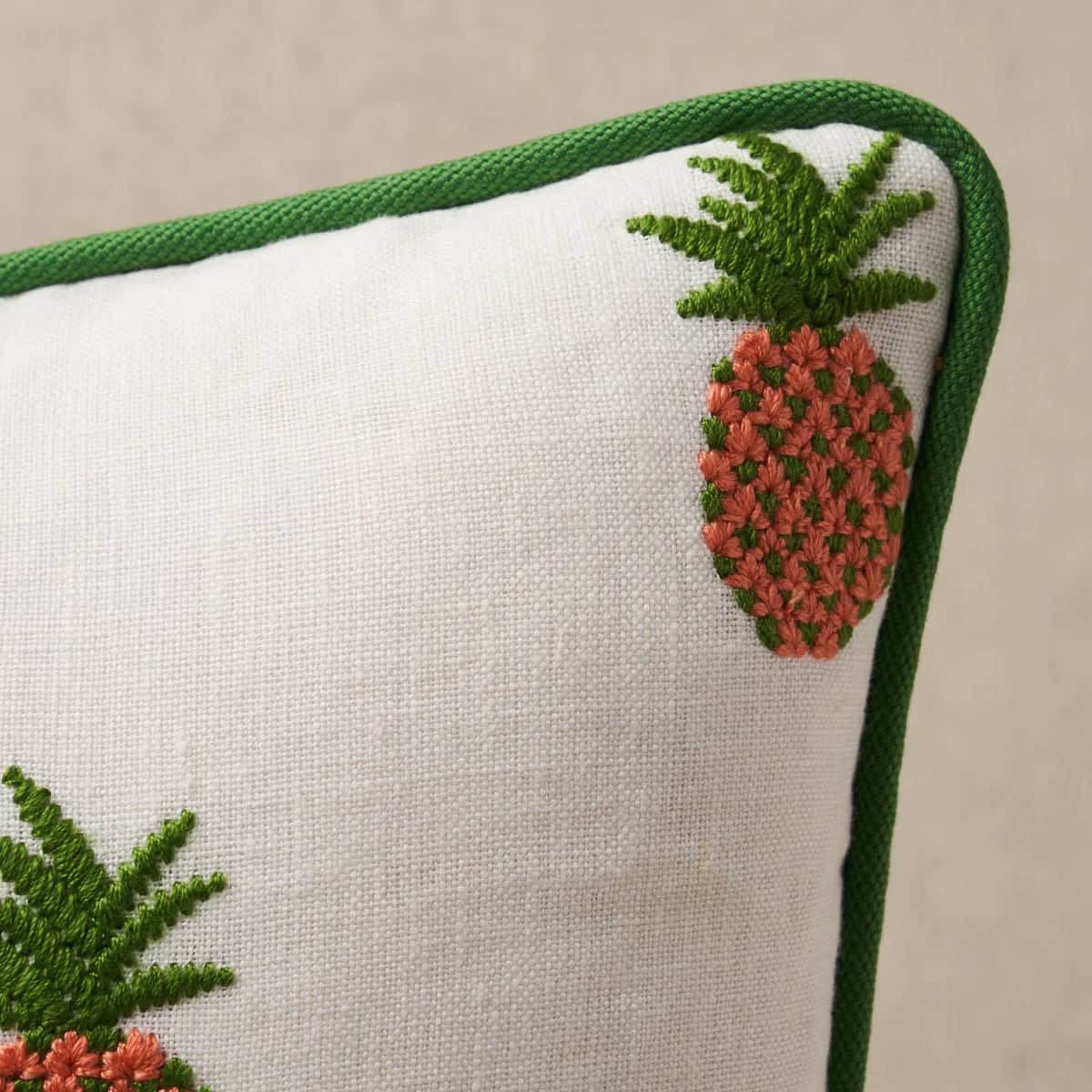 Cushions with Simple Piping Finish