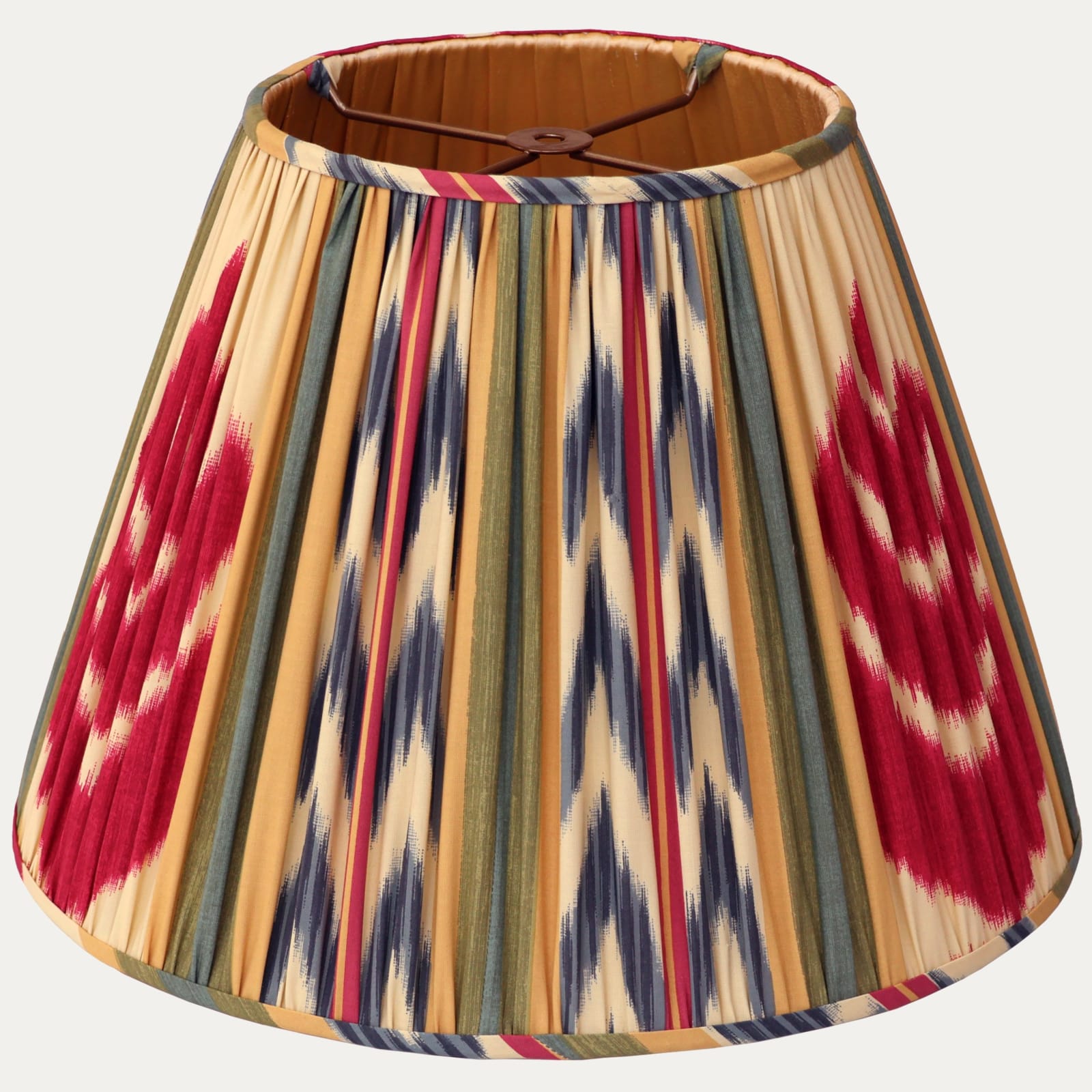 Pierre Frey Le Manach Concini Fleur Rouge Lampshade for US Lamps