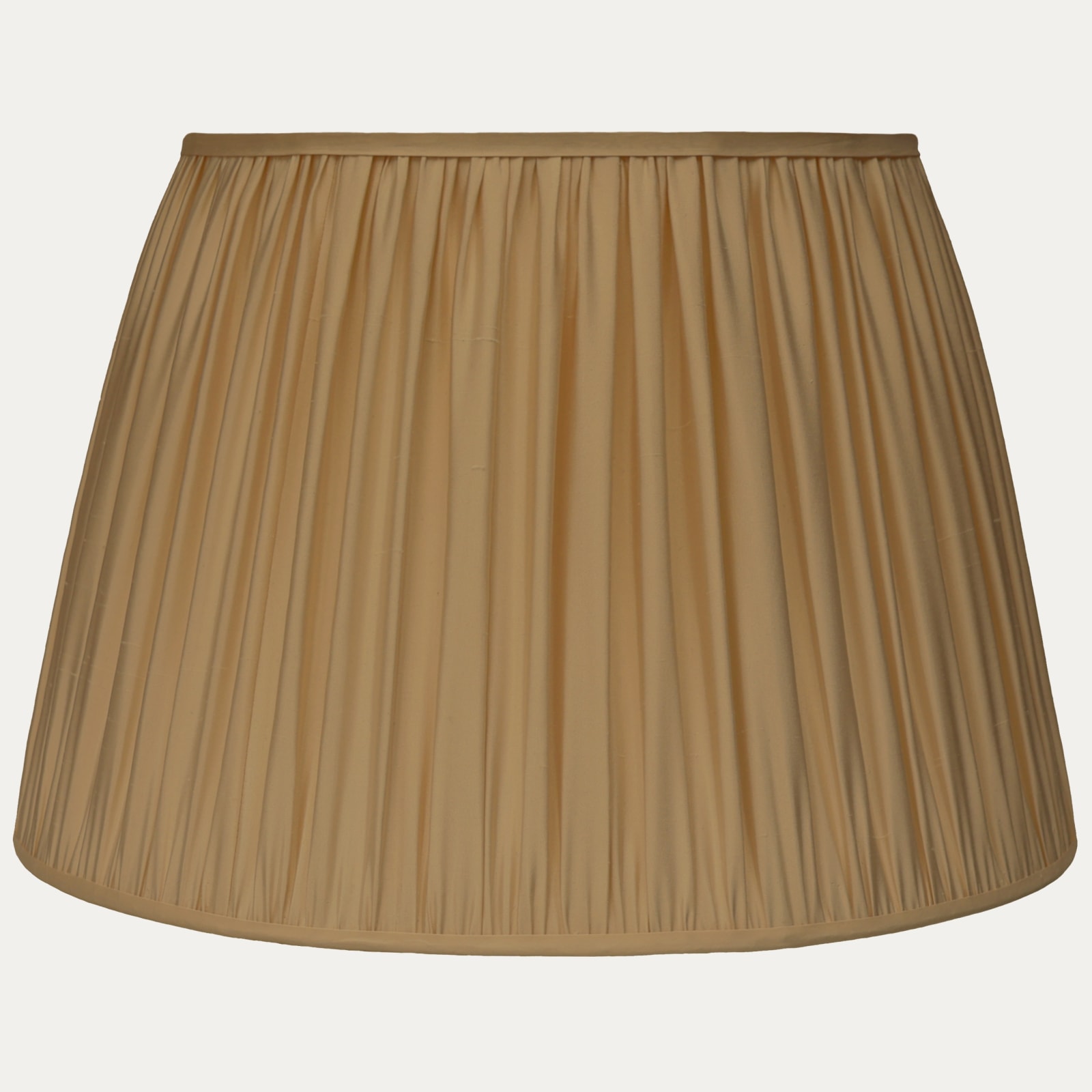 Fawn Taffetas Silk Pembroke Lampshade