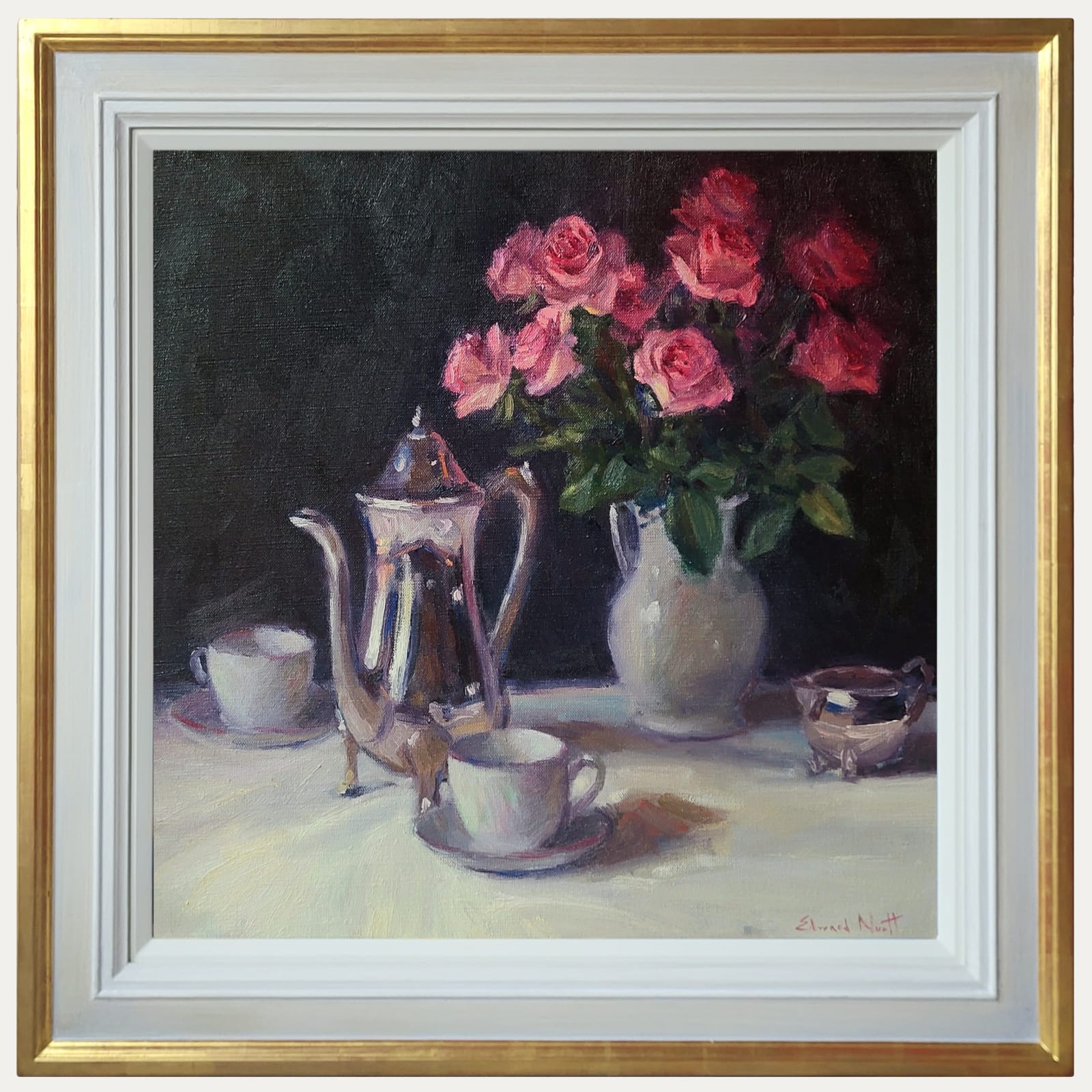Roses and Silver by Edward Noott