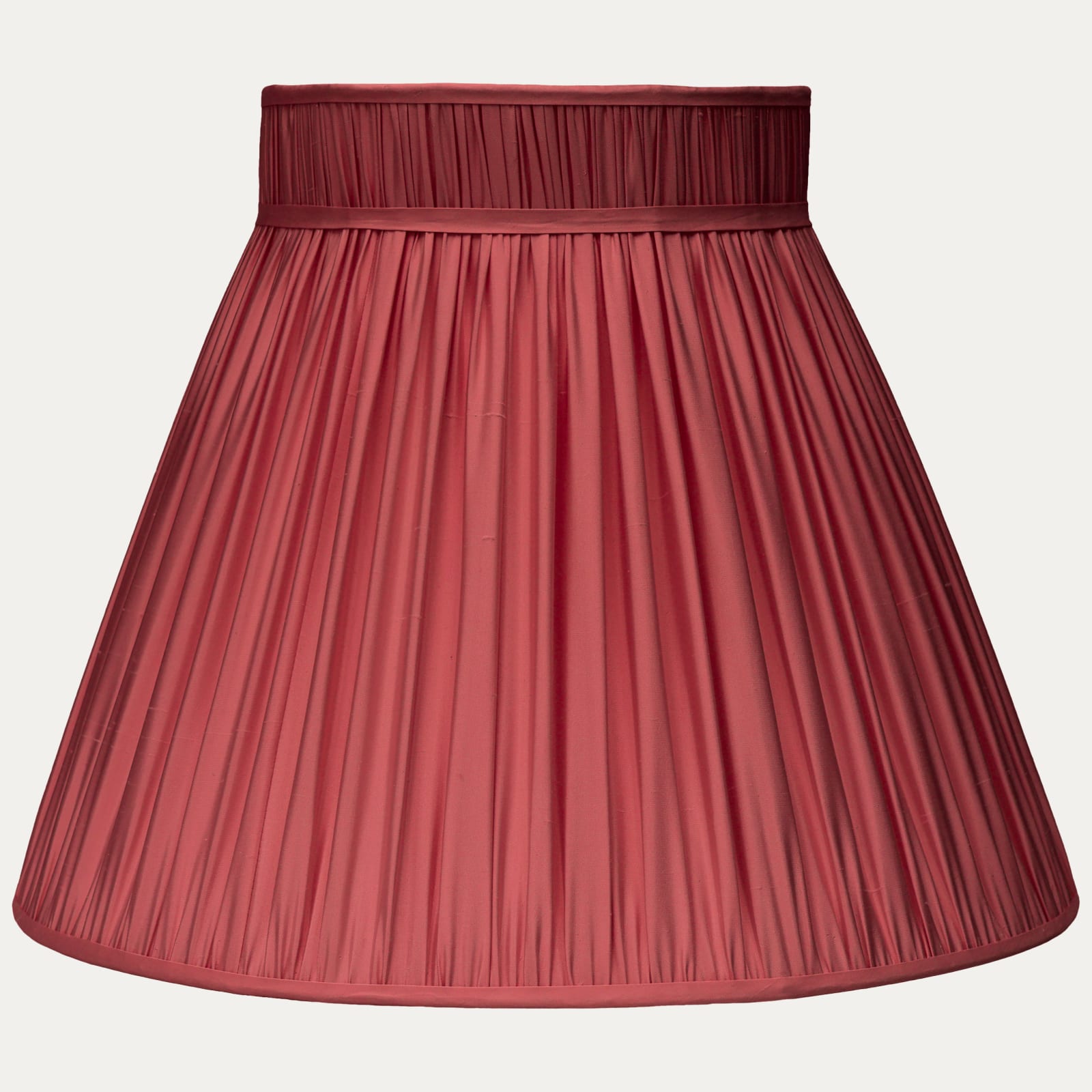 Douppion Sorbet Silk Collar Top Lampshade