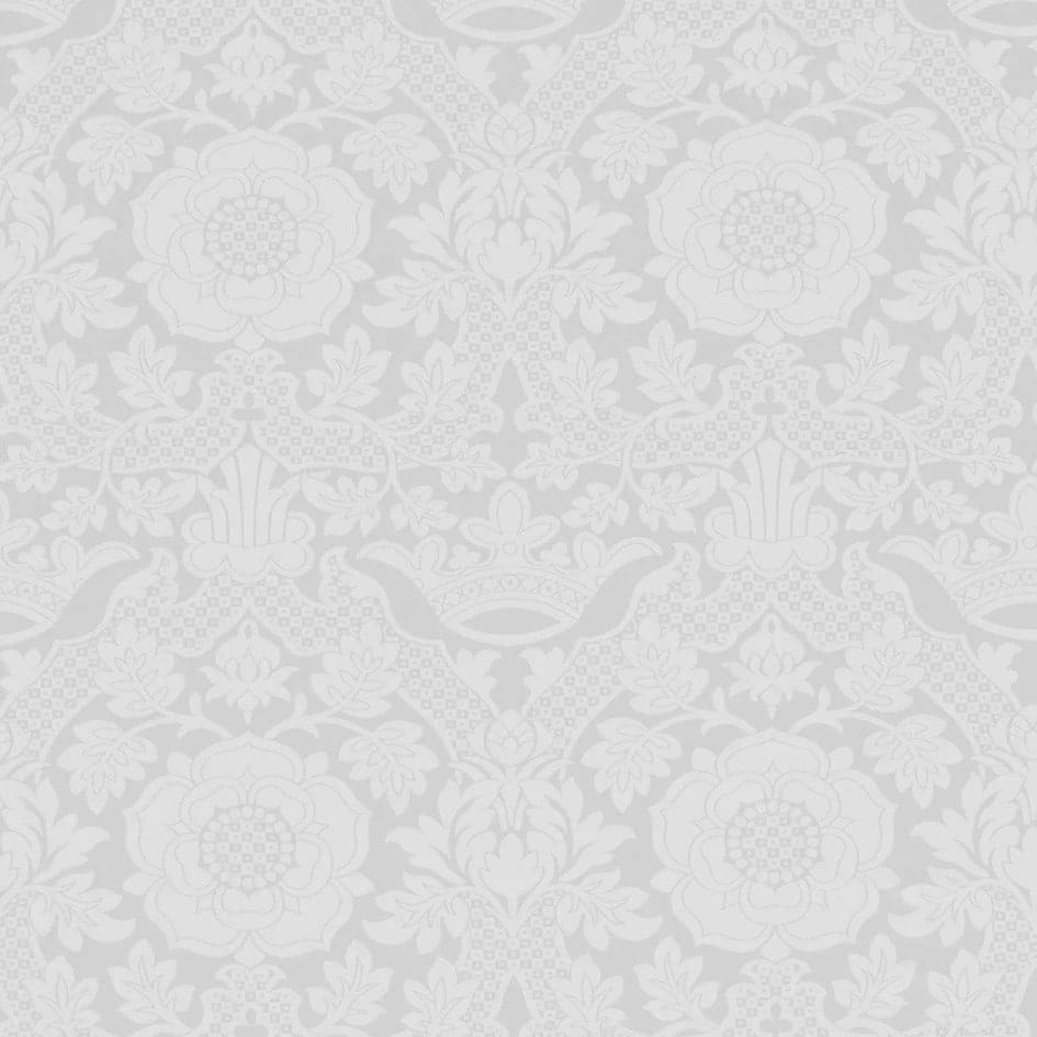 St Margaret Brocade White